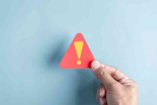 Zeichen mit Rufzeichen